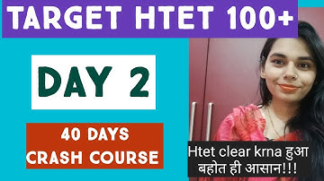 Day 2- 40 days crash course for htet, hssc pgt, kvs, nvs, EXam // NS CLASSES