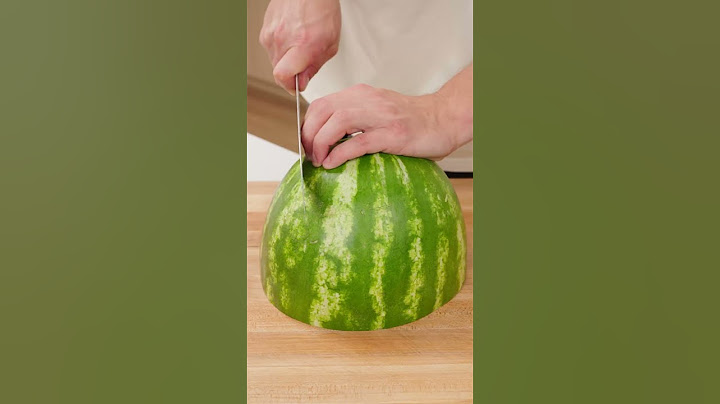 Best Way To Cut Watermelon
