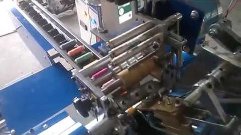Automatic Sewing Thread Labeling Machine By New Tech Machine Tools, Coimbatore