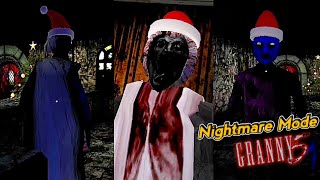 الجدة الجزء الخامس مود الكابوس المرعب 😰 Granny 5 Nightmare mod gameplay horror screenshot 1