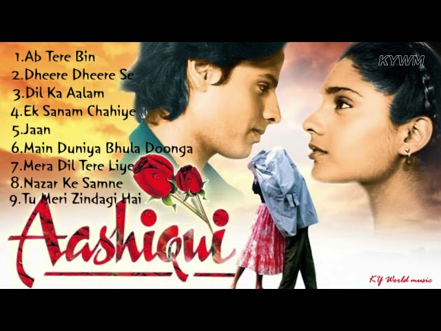 All time hit Aashiqui move songs . Aashiqui  song album . class=