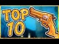 Overwatch - TOP 10 BEST GOLD GUNS IN OVERWATCH