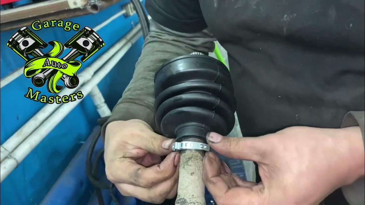 Как снять наружный шрус тойота королла
