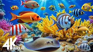 [new] 11hr Stunning 4k Underwater Footage-rare & Colorful Sea Life Video - Relaxing Sleep Music #29