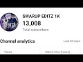 Swarup editz 1k is live freefire freefireindia