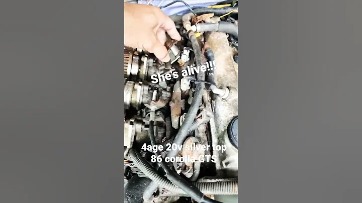 86 corolla been sitting. starts first try every time! 4age 20v silver top!
