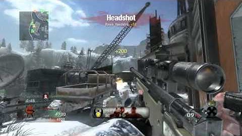 Awsome cross map no-scope headshot on array