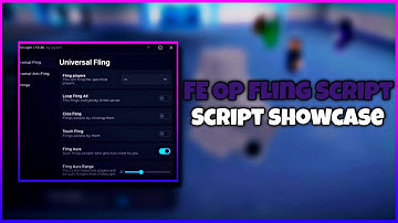 Roblox Script Showcase: OP Fling Gui /w Fling All (Rare)