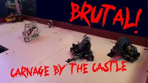 The Most Brutal Spinner Fight! - LEGO BattleBots