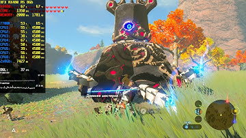 Cemu 1.15.2d | Zelda:BoTW | RX 480 | 1080p