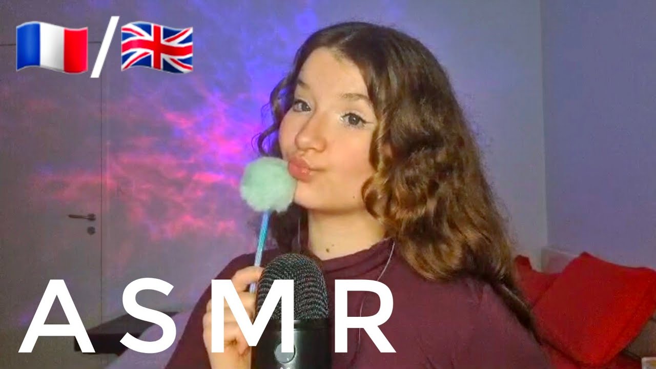#ASMR 🌙 I TEACH YOU FRENCH ( easy words )