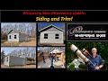 Whispering Skies Observatory Update:  Siding and Trim!