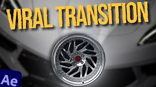 SMOOTH Viral Car Wheel Transition Tutorial in After Effects - Step by Step