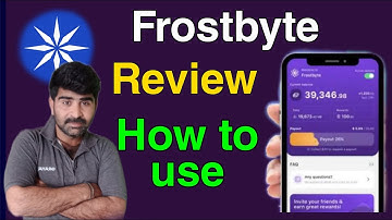 Frostbyte App Review Frostbyte account create frostbyte App ice Network frostbyte app how to use