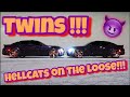 CRAZY SITE!!! 2 HELLRAISIN WIDEBODY CHARGERS RIP UP THE STREETS!!!