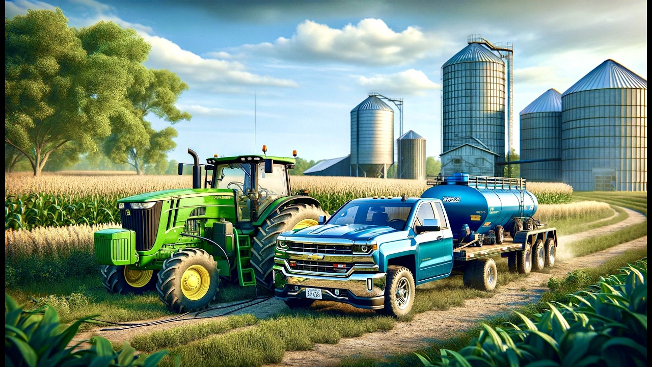 Day 3 Showing My Real Farmer Dad Farming Simulator - YouTube