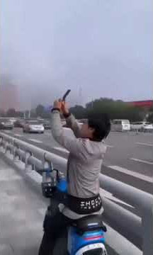 Aparição de anjo na China!!!  Shenyang. #aparição #anjo #estranho sinais do céu