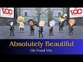 【ニコカラ】Absolutely Beautiful【NRCトライブ/ツイステ】On Vocal Ver.