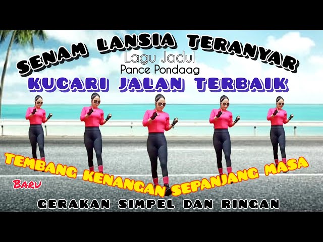 KUCARI JALAN TERBAIK 💯 - SENAM LANSIA PEMULA NOSTALGIA TERPOPULER - CHOREO Irna Chendani class=