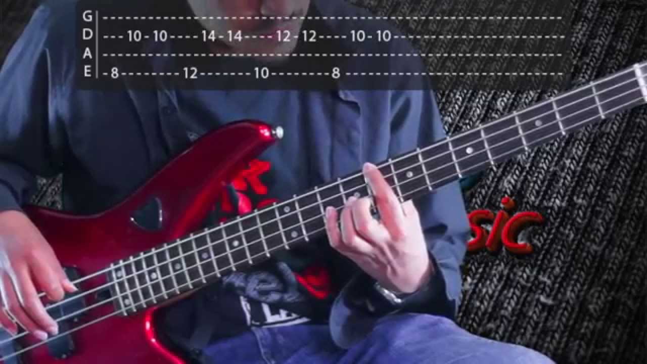 Tutorial bajo electrico c mo tocar last train to london elo youtube