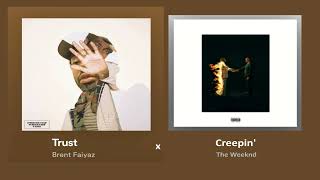 Brent Faiyaz x The Weeknd - " Trust x Creepin" (R&B Mashup)