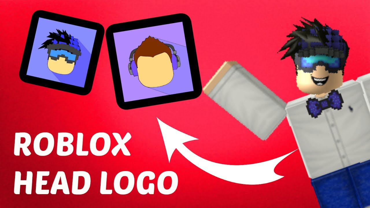 How To Make A Roblox Head Logo For Youtube Youtube - rotube logo roblox