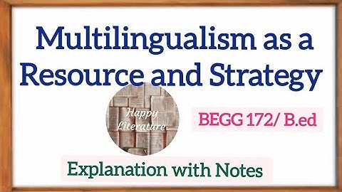 Multilingualism as a Resource and Strategy @HappyLiterature