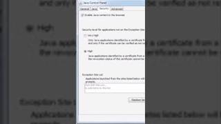 Java setting for e tendering #windows #tricks #java