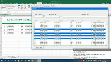 Tạo Userform tìm kiếm, tra cứu dữ liệu bằng VBA Excel - Part 2