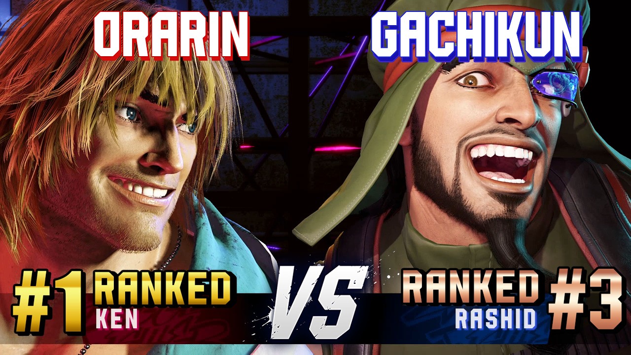 SF6 ▰ ORARIN (#1 Ranked Ken) vs GACHIKUN (#3 Ranked Rashid) ▰ High Level Gameplay