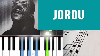 🎼 How to play "Jordu" by Duke Jordan ? (PIANO TUTORIAL + MUSIC SHEET) 🎹