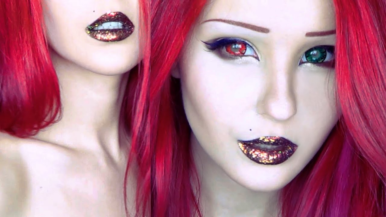 Holographic Lips Makeup Tutorial By