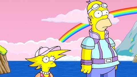 The Simpsons Game Walkthrough Part 14 - Big Super Happy Fun Fun Game [HD 1080p] (Xbox360)