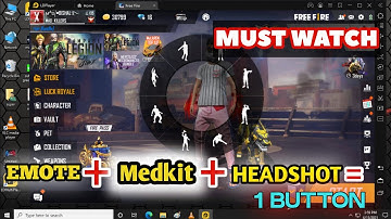 how to use macro to do emote headshot in free fire (ld player)