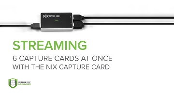 Capture 6 Streams with 6 HDMI NIX Capture & Streaming Cards