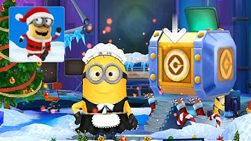 Bee-do minion Egyptian minion Maid minion Minion rush daily challenge gameplay walkthrough android