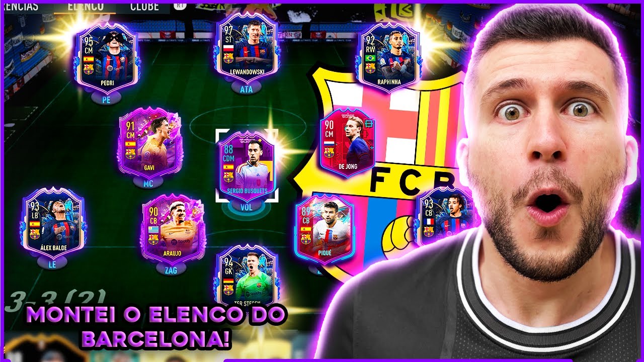 MONTEI O BARCELONA CAMPEÃO DA LA LIGA! ESSA WL FOI UMA DAS MAIS INSANAS!! FIFA 23 - ULTIMATE TEAM