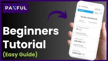 Paxful Tutorial For Beginners | How To Use Paxful Crypto Wallet In 2024 !