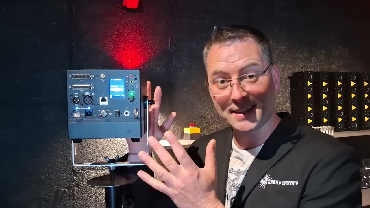 Lasercube ULTRA MK2 built in timecode shows WOW!