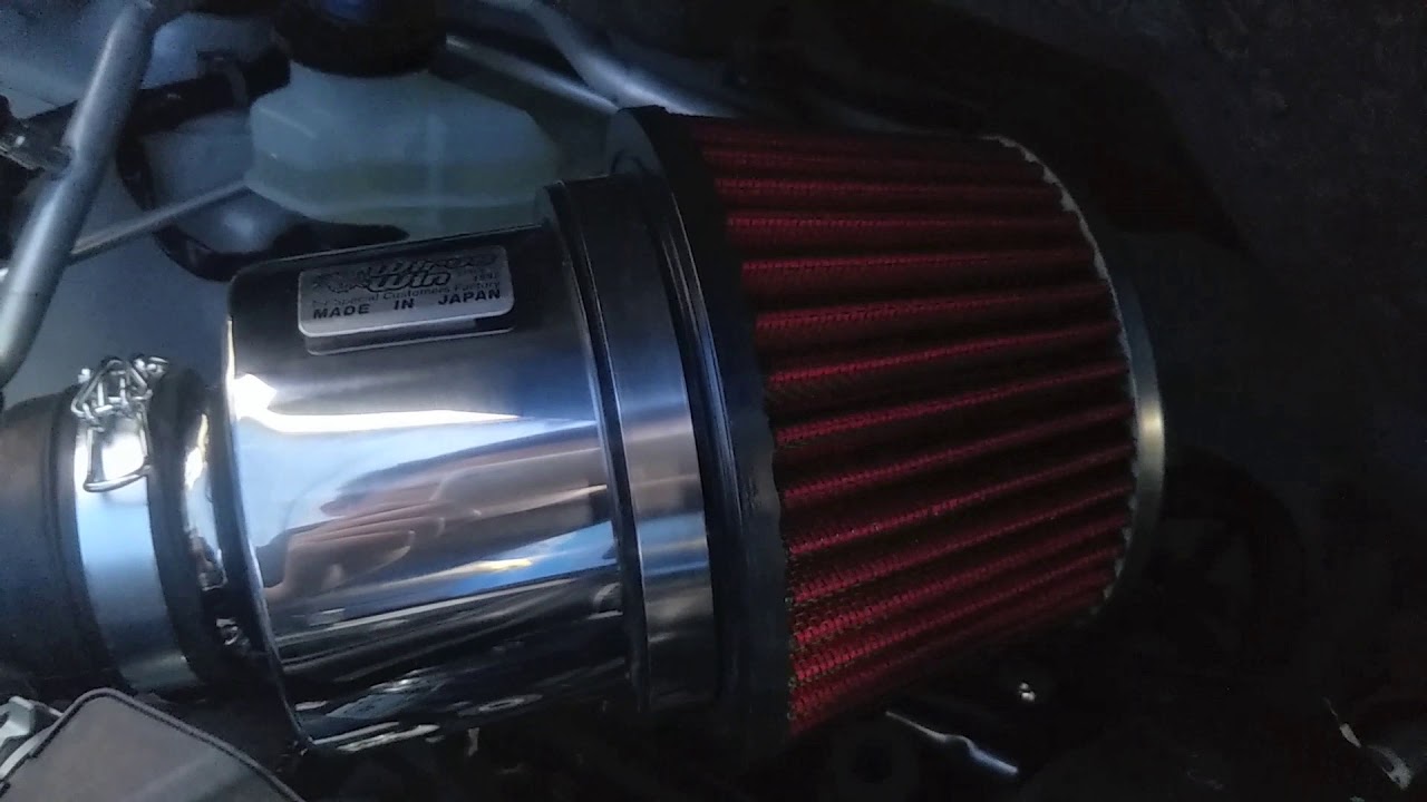 【WirusWin】ダイハツ タント・タントカスタム用大型チャンバー型パワーエアクリーナーKit