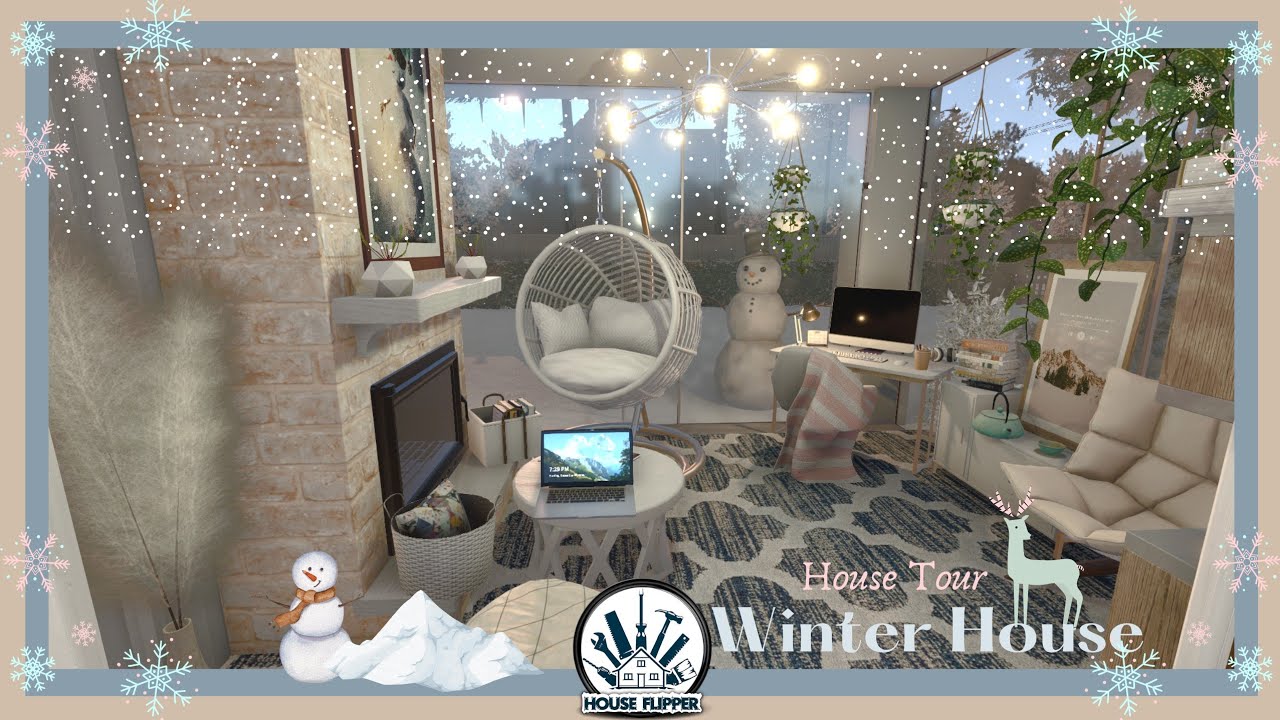 House FlipperCozy Winter House (Winter Update 2022)Before&After YouTube