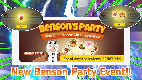 New Benson Party Event!! ( Christmas ) - [Blockman Go:Adventure] Koto BG