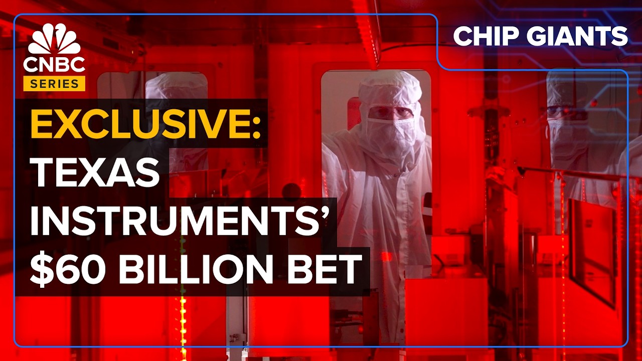 Why Texas Instruments Is Betting $60 Billion On Making Cheap Chips In The U.S. | 15:41 | CNBC | 4.01M subscribers | 384,298 views | August 22, 2025