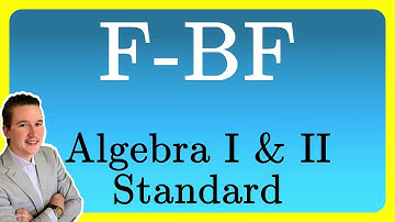F-BF (F.BF) Examples with Answers: Algebra I & II Math Standard