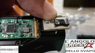 Wismec rx 2/3 riparazione display spento tutorial ita