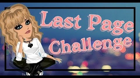MSP Last Page Challenge