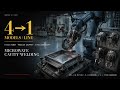 Microwave Cavity Welding: 6-Axis Robot + Modular Grippers, 4 Models on One Line, 99.5% Yield