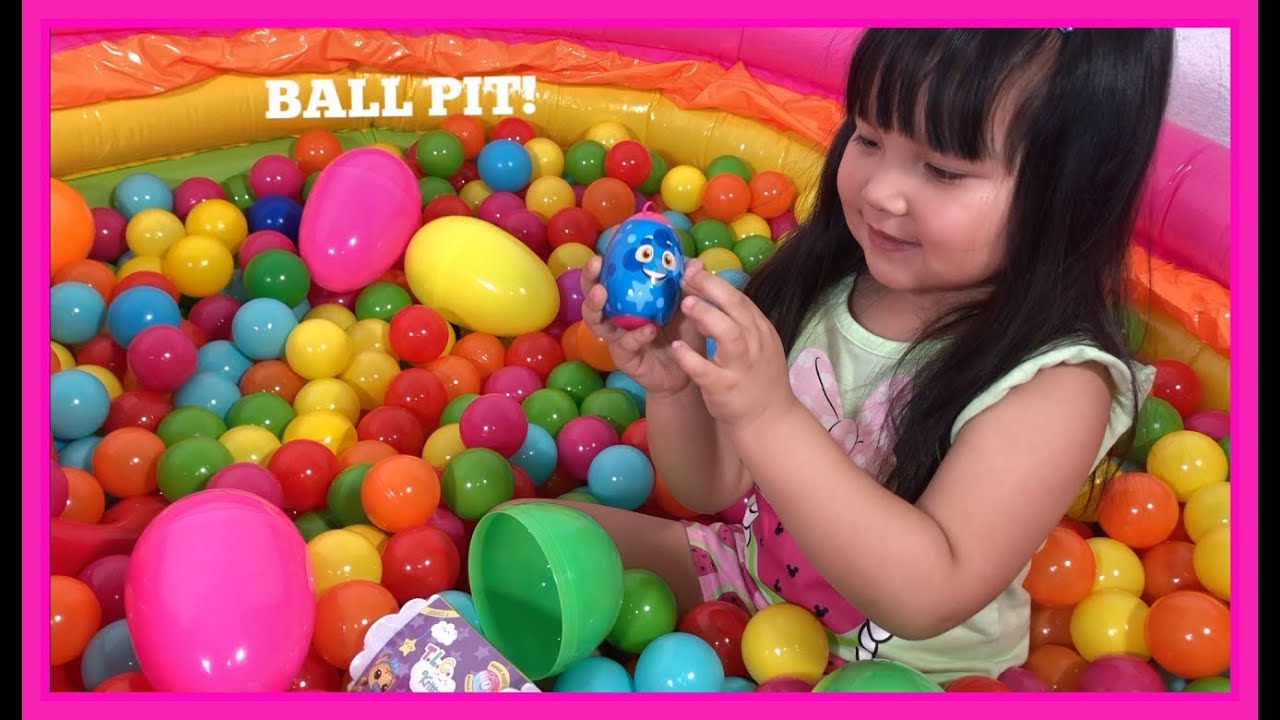 huge ball pit in my house! YouTube