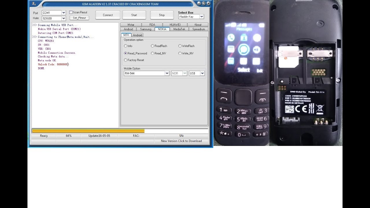 Nokia 106 AT-1114 Code Reset With Free Tool Nokia 106 AT-1114 Code Reset With Free Tool