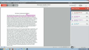 Interpreting your Originality Report